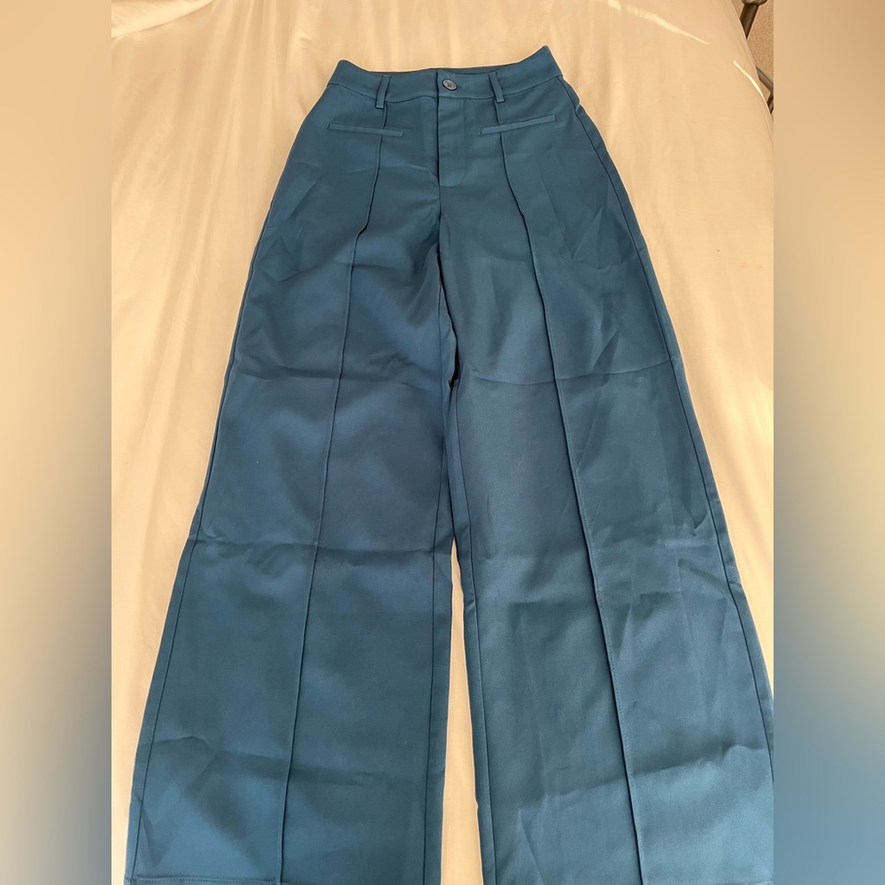 Blue trousers